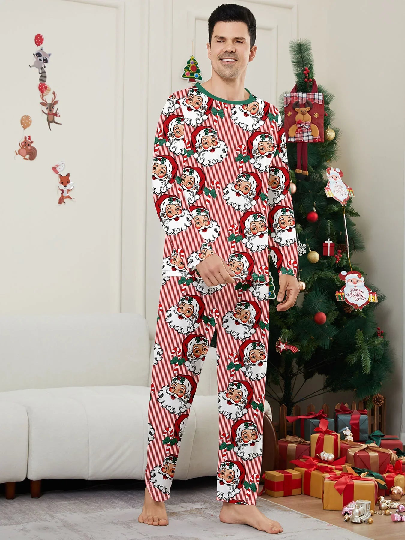 Santa pajama set