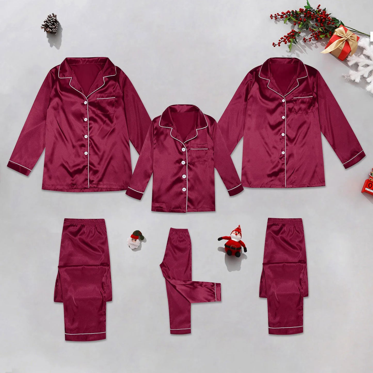 Satin Silk Pajamas