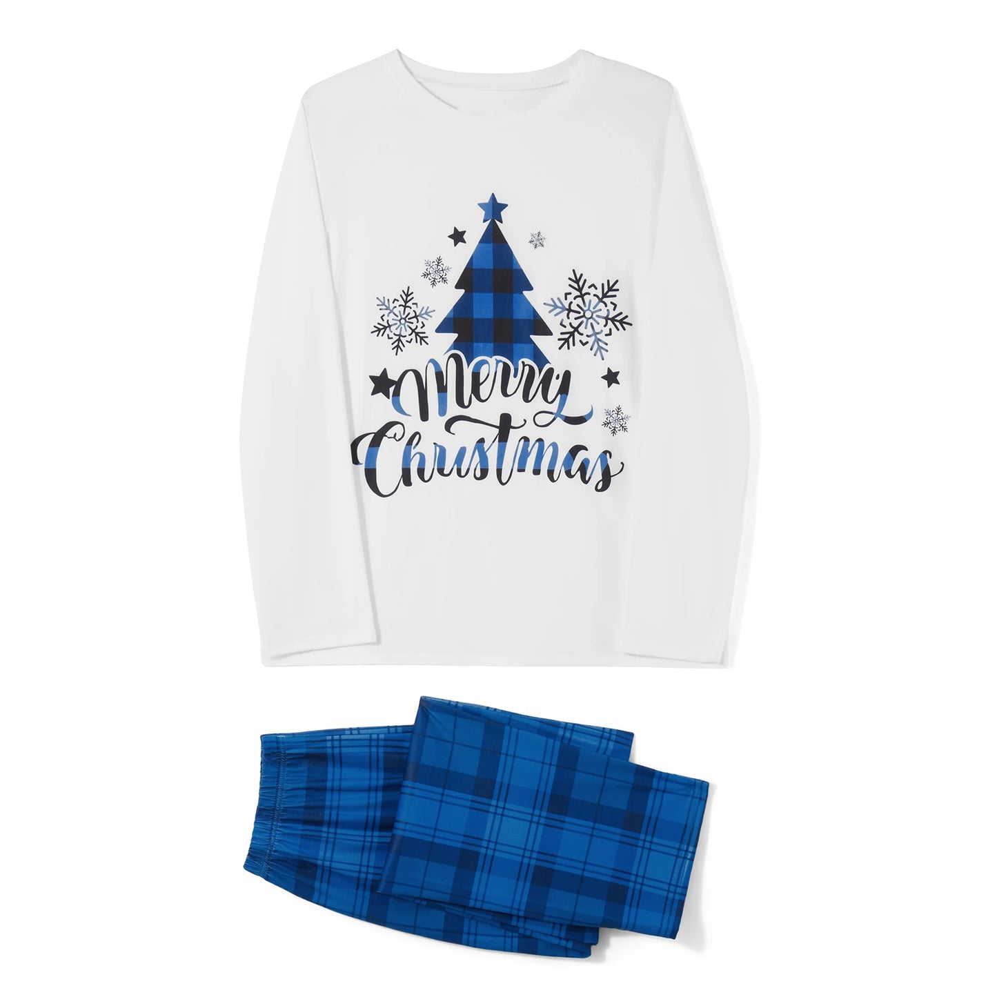 Blueish Merry Christmas Outfit