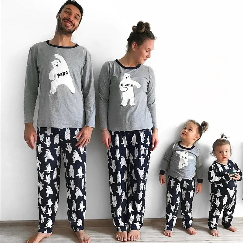 Family bear pajamas