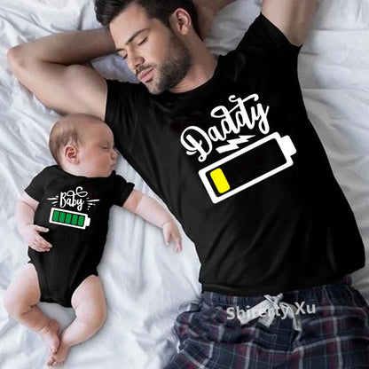Battery family T-shirt