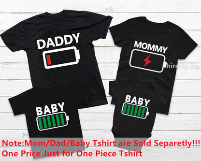 Battery family T-shirt