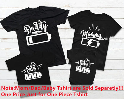 Battery family T-shirt