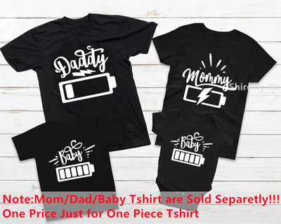 Battery family T-shirt