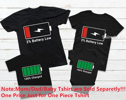 Battery family T-shirt