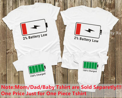 Battery family T-shirt