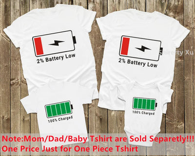 Battery family T-shirt