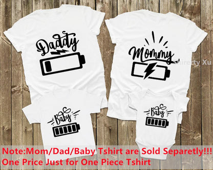 Battery family T-shirt