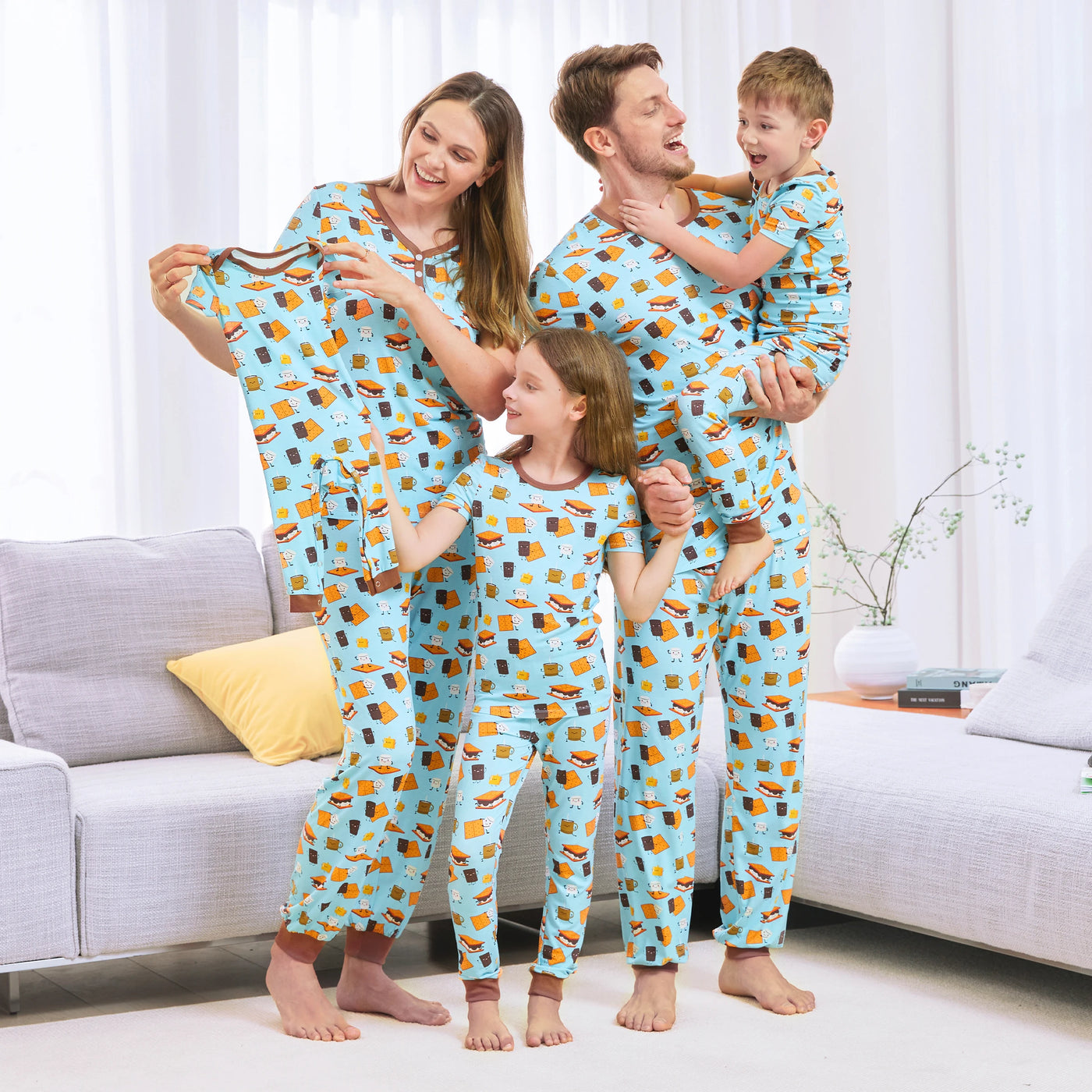 Bamboo Family Pajamas