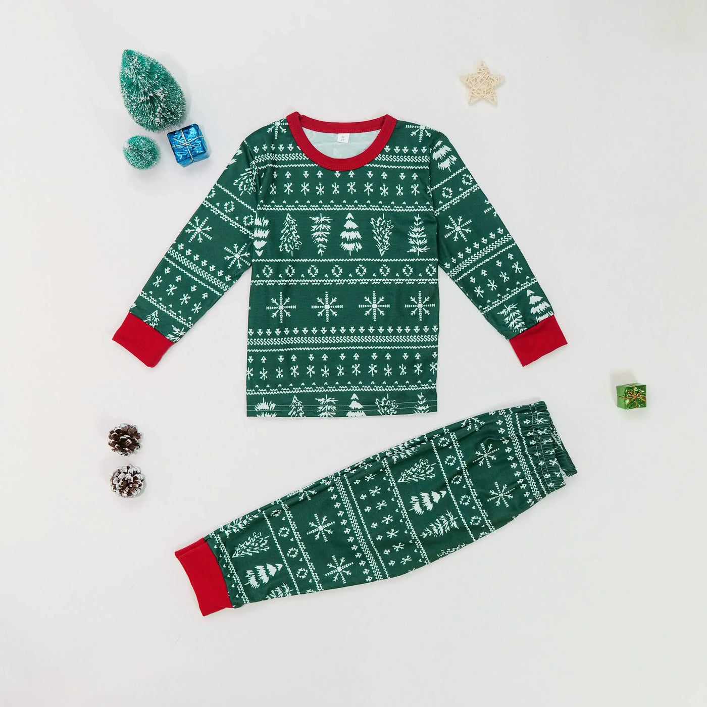 Family’s Christmas Pyjama Set | All-Over Print 2 Piece Loungewear