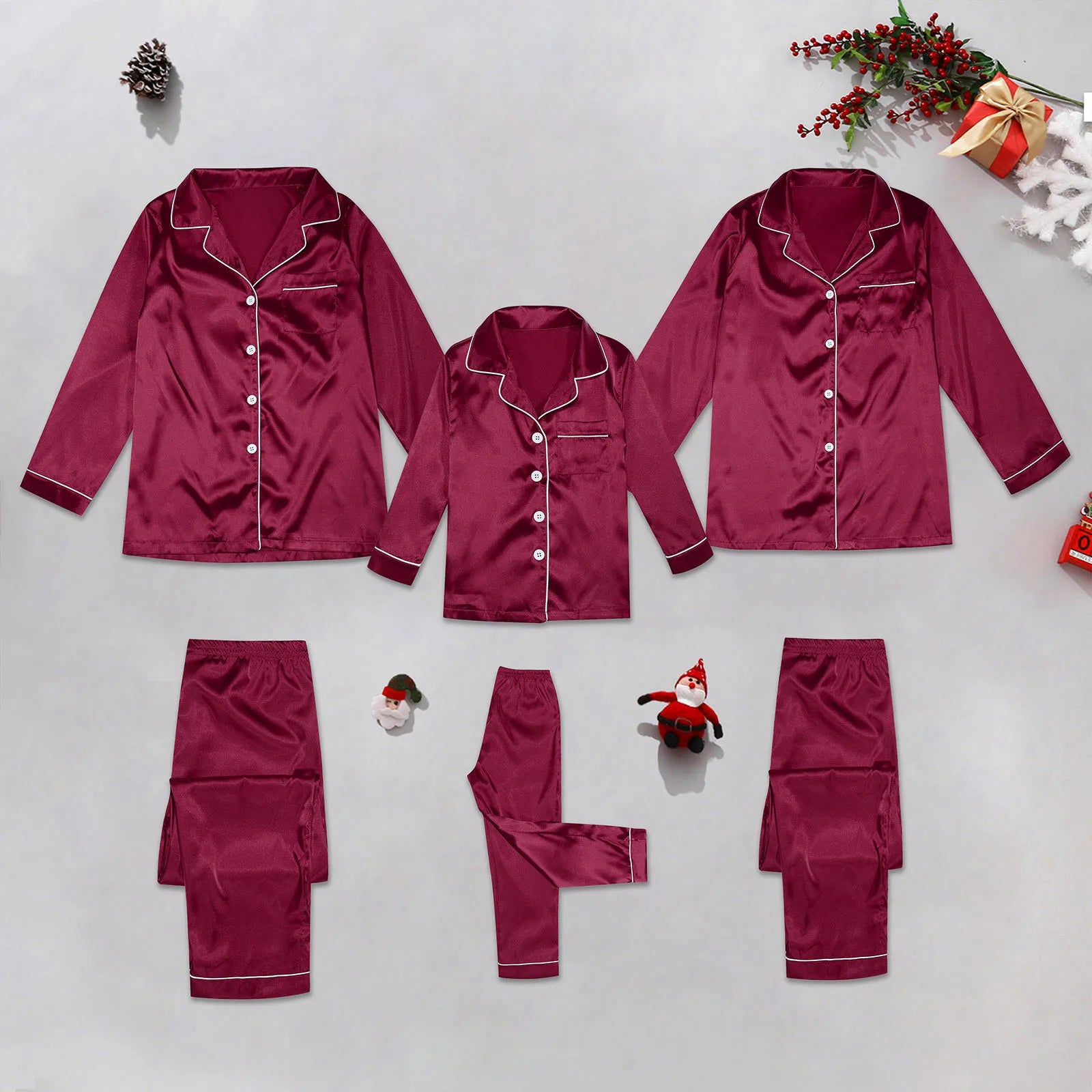 Satin Silk Pajamas
