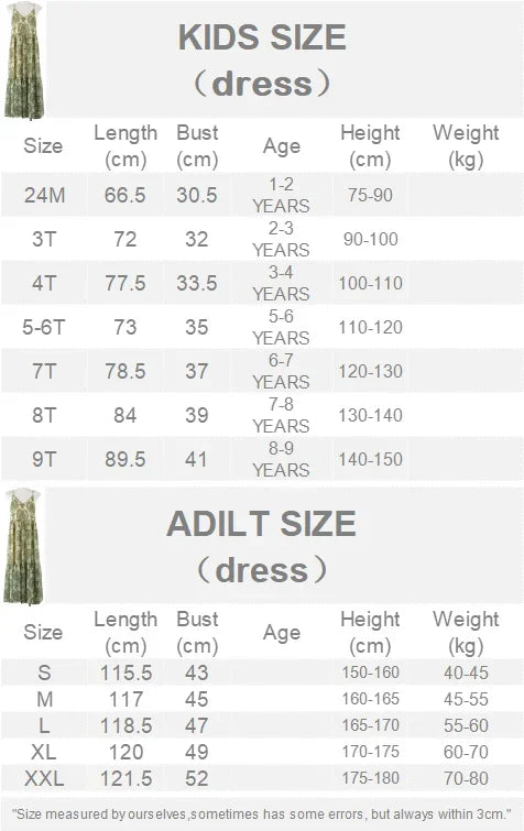Dress Size-chart