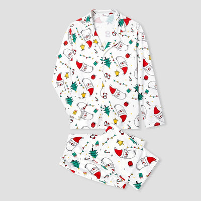 Colourful Christmas Pyjama Set For Family’s | Long Sleeve Top And Pants