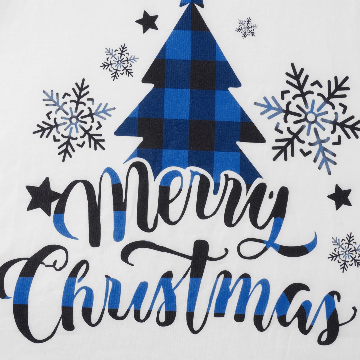 Blueish Merry Christmas Outfit
