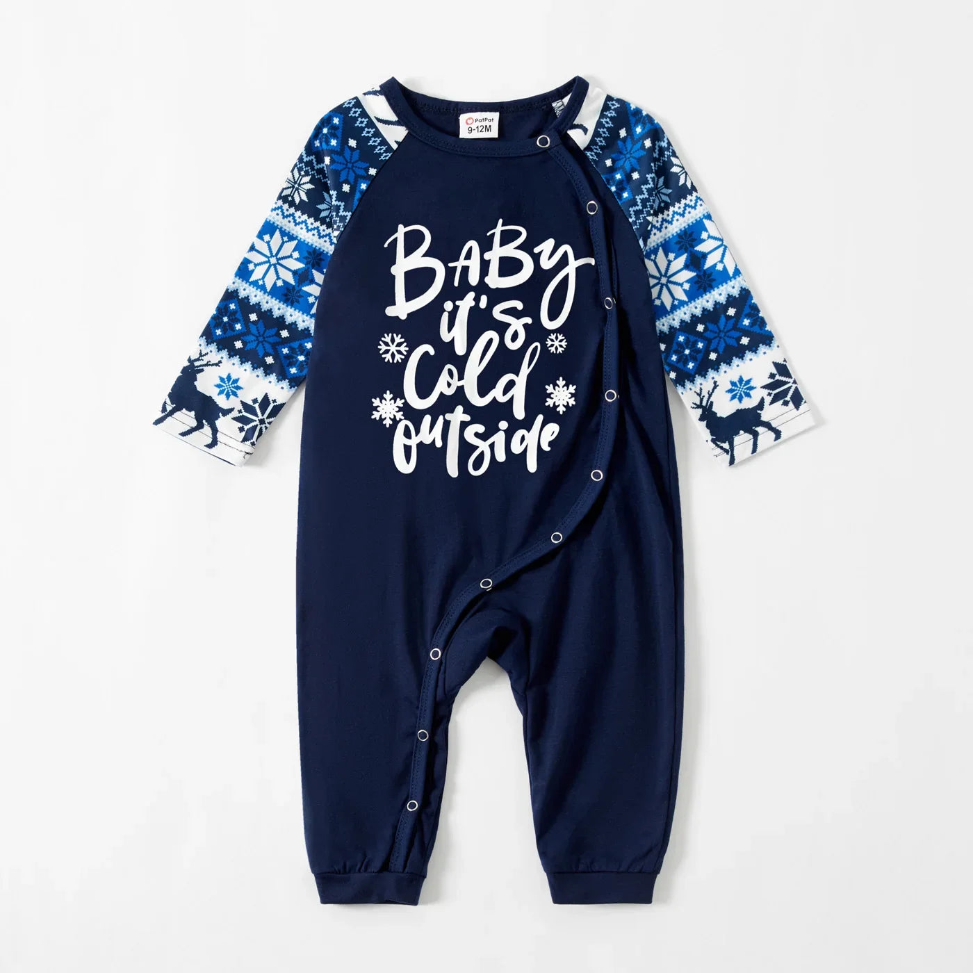 Family’s Matching Christmas Pyjama Set | Letter Top And Reindeer Pants