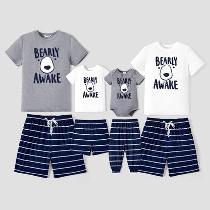 Bearly Awake Family Pajamas
