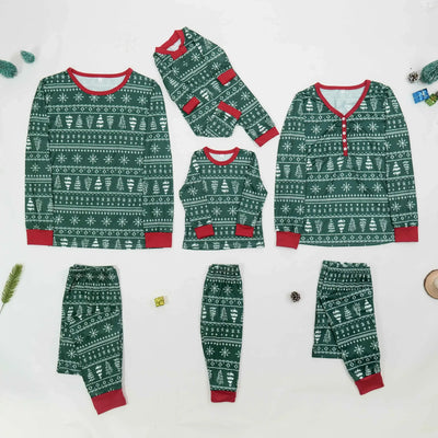 Family’s Christmas Pyjama Set | All-Over Print 2 Piece Loungewear