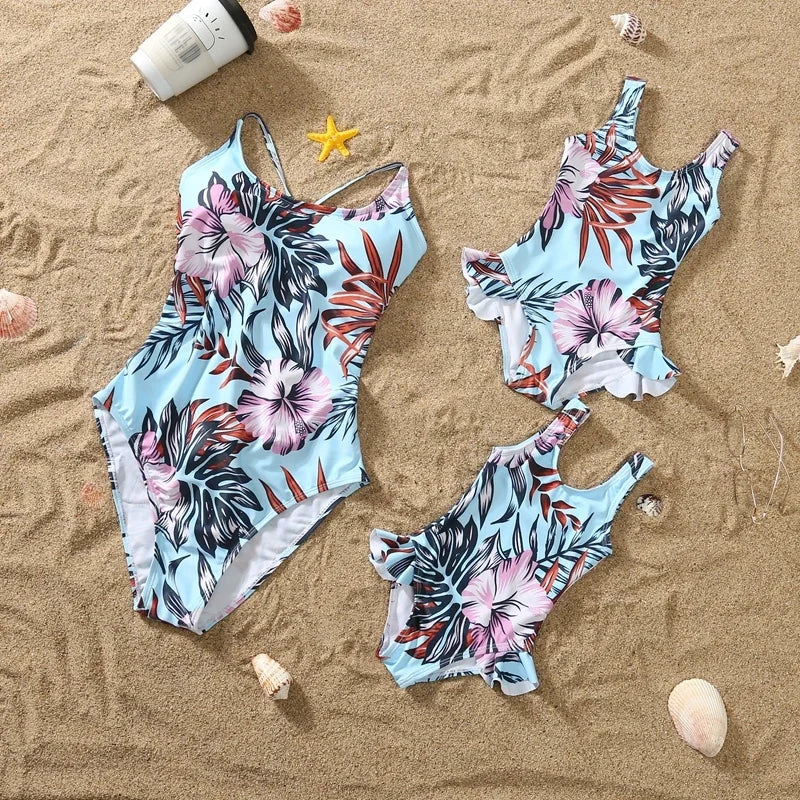 Floral Swim Suits