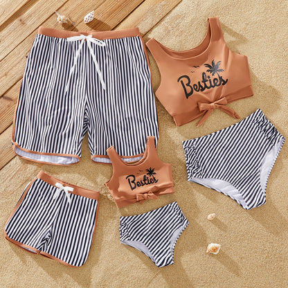 matching swimwear