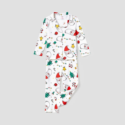 Colourful Christmas Pyjama Set For Family’s | Long Sleeve Top And Pants