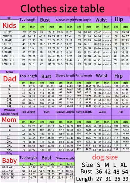 Cloth Size Chart