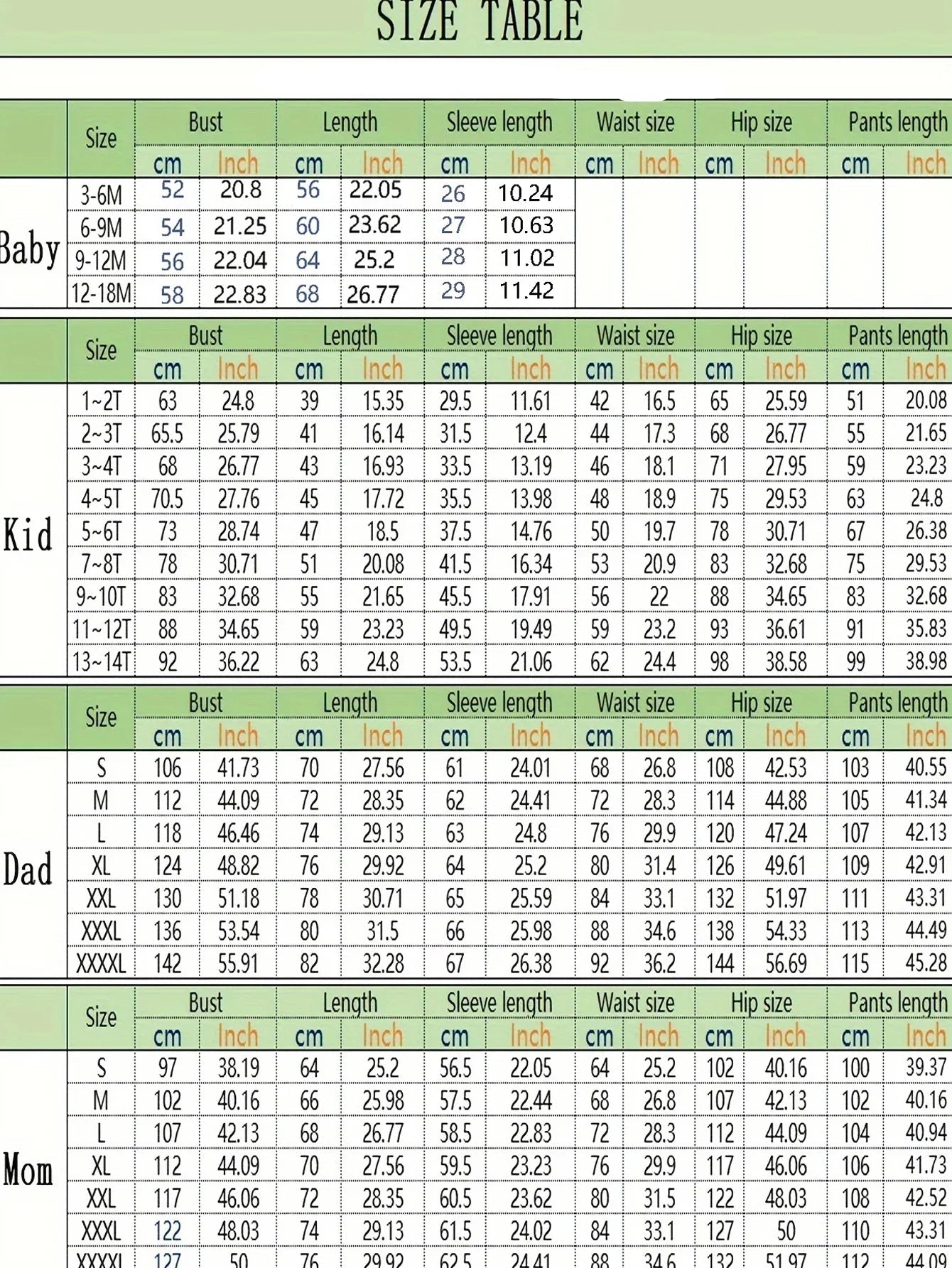Size-Chart