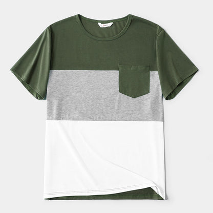 Colorblock T-shirt Outfit